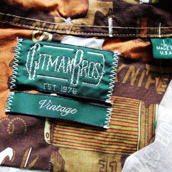 BNWT SS17 GITMAN BROS. VINTAGE CAMPING GEAR SHIRT L - Picture 9 of 9